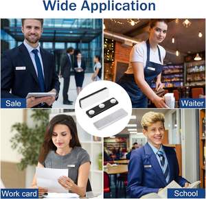 주문제작 강력 영구 네오디뮴 이름표 자석 명찰 자성 재료 블록 자석 배지 자석 - Product Image 4