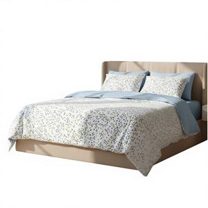 Collection Hôtelière de Luxe – Parure de Draps Plats en Microfibre 400TC Qualité Hôpital, Résistante à la Décoloration, Entretien Facile, Taille Complète, Qualité Hôtelière, Blanc - Product Image 1