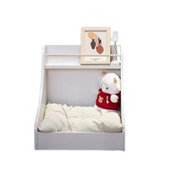 Petit chien Malzis Net Celebrity lit pour animaux de compagnie chenil en bois massif dans l'ancien style danois