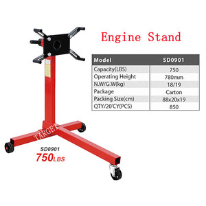 TARGET TG-SD0602 Garage Tools / Hydraulic Transmission Jack <strong>Engine</strong> <strong>Stand</strong> - Product Image 2