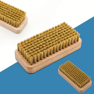 2024 NOUVELLE brosse à chaussures en bois avec poils de porc pour chaussures, bottes, artisanat, chiffons, meubles - Product Image 3