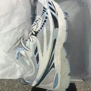 Tendance 2025 Espadrilles en cuir véritable blanc, chaussures de marche sportives avec logo en dentelle flèche, chaussures pour hommes, chaussures décontractées - Product Image 6