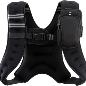Gilet lesté professionnel réglable 25 lb, équipement d'entraînement <span class=keywords><strong>de</strong></span> force, maille respirante, équipement <span class=keywords><strong>de</strong></span> fitness, course à pied, adulte - Product Image 4