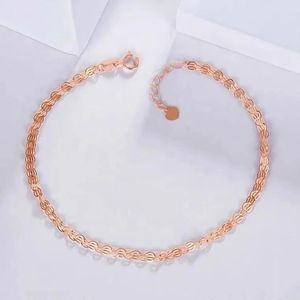 Xinfly Precio de Fábrica AU750 18K Cadena de Oro Amarillo Sólido Puro y Fino para Mujer - Product Image 3