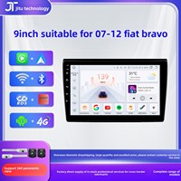 07-12 Fiat Bravo Mobil GPS Navigasi Layar Besar Android Central Control untuk Bluetooth Wireless Carplay USB 1 Tahun Dashboard
