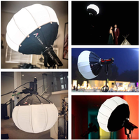 Kit d'éclairage professionnel 55/65/ 85cm Bowens Softbox de style lanterne, avec support de lumière flash stroboscopique Speedlite Studio