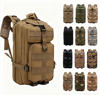 Sac à dos tactique 30L-Matériau Oxford imperméable 900D, durable et multifonctionnel pour la randonnée, le camping, les aventures en plein air