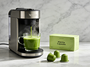 Cápsulas de Té Verde Matcha Orgánico, Impulso de Energía Natural, Cafeína Suave, Grado Ceremonial Chino, Sin Gluten - Product Image 3