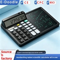 Calculadora Multifuncional con Pantalla Táctil, Control por Voz y Aplicaciones, Alimentada por Batería Solar, Todo en Uno