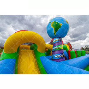 Bouncer Bơm Hơi Thương Mại Công Viên Trượt Nhún Nhảy Thế Giới Cho Trẻ Em Bouncer Bơm Hơi Sân Chơi Thành Phố Vui Nhộn - Product Image 4