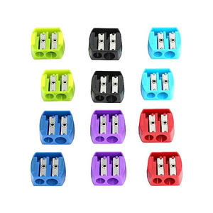 Sacapuntas de Plástico Miniatura de Colores Surtidos Personalizados para Material Escolar de Niños y Estudiantes - Product Image 2