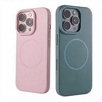 Coque de téléphone antichoc fine et écologique en PC givré multicolore de qualité supérieure à prix de gros pour 16 17 Pro Max