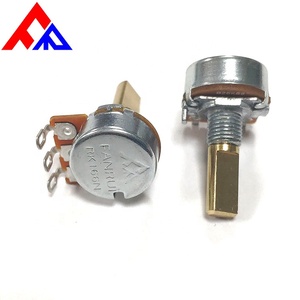 20 graus giratórios do potenciômetro B25k 55 do <span class=keywords><strong>Pin</strong></span> do potenciômetro WH148 <span class=keywords><strong>3</strong></span> do milímetro B50k 90 graus