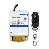 Interrupteur à distance pour moteur de pompe à eau 220V haute puissance 380V avec codes fixes et roulants à apprentissage