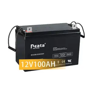 150a 200ah 12Volt Deep Cycle Batterie Solair Box Gel batteria 12v 100Ah Batterie al piombo acido per il sistema solare