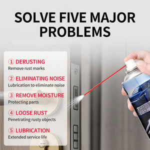 Agent de défonçage de boulons chimique pour bébé, décapant de rouille, lubrifiant pour boulons et serrures, <span class=keywords><strong>antirouille</strong></span>, aérosol 320g - Product Image 4