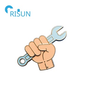 Fabricación personalizada ingeniero ingeniería Pin insignia emblema personalizado ingeniero técnico mecánico herramientas instrumento solapa Pin - Product Image 3