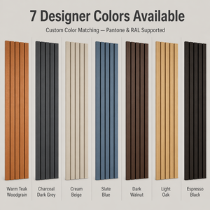 Revestimiento de Pared Exterior WPC, Resistente a la Intemperie y Anti-decoloración, Paneles de Pared WPC para Fachada de Villa, Venta al Por Mayor de Fábrica, OEM - Product Image 6