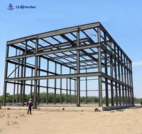 Structure de bâtiment préfabriquée en acier à plusieurs étages pour bureaux commerciaux, hôtels, appartements, construction industrielle à plusieurs niveaux