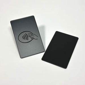 Tarjeta de Visita NFC de Metal Personalizada al por Mayor, Grabada con Láser, Mate, Resistente al Agua, ISO 14443A - Product Image 5