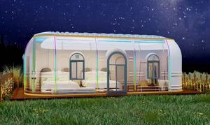 Chambre verte en acier de pièce de bulle de PC de <span class=keywords><strong>nuit</strong></span> transparente pour des tentes d'<span class=keywords><strong>exposition</strong></span> d'été pour des hôtels et des parcs - Product Image 4