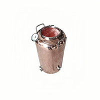 Équipement de distillation d'alcool en cuivre rouge personnalisable de 100 L