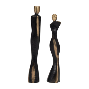 Sculture Astratte in Metallo di Coppie, Decorazioni Moderne per Casa, Soggiorno, Ufficio, Mensole e Tavolini da Caffè - Product Image 1