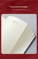 Carnet de notes à feuilles mobiles avec logo personnalisé, couverture en cuir, classeur, tailles A5, 120 feuilles, agenda rétro détachable pour l'école et le bureau