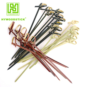 Brochetas de Bambú Desechables Multifuncionales con Mango Largo y Nudos para Cócteles, Frutas, Aperitivos y Ensaladas - Ecológicas y Económicas - Product Image 4