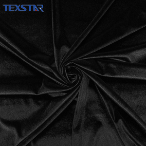 Elbise ve Döşeme için Parlak Polyester Spandeks Esnek Kadife Kumaş - Product Image 2