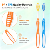 Brosse à dents à poils souples, moyens ou durs, brosse à dents pour adultes, logo personnalisé, emballage personnalisé, moule personnalisé, CE FDA