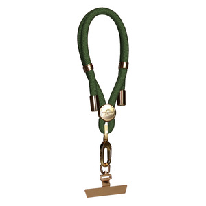 Wanlisheng Phone <b>Lanyard</b> Green <b>Polyester</b> Weaving Neck Strap Crossbody Bag Unisex Mobile Accessory - Product Image 1