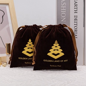 Marsupio di lusso all'ingrosso in velluto per gioielli profumo di tarocchi per parrucca con candela regalo da imballaggio riutilizzabile borsa con coulisse - Product Image 5