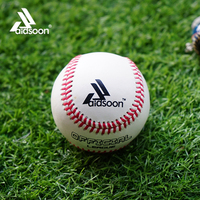 Premium 85% wol inti bisbol Kelas B Kulit sapi penutup resmi Liga rekreasi latihan
