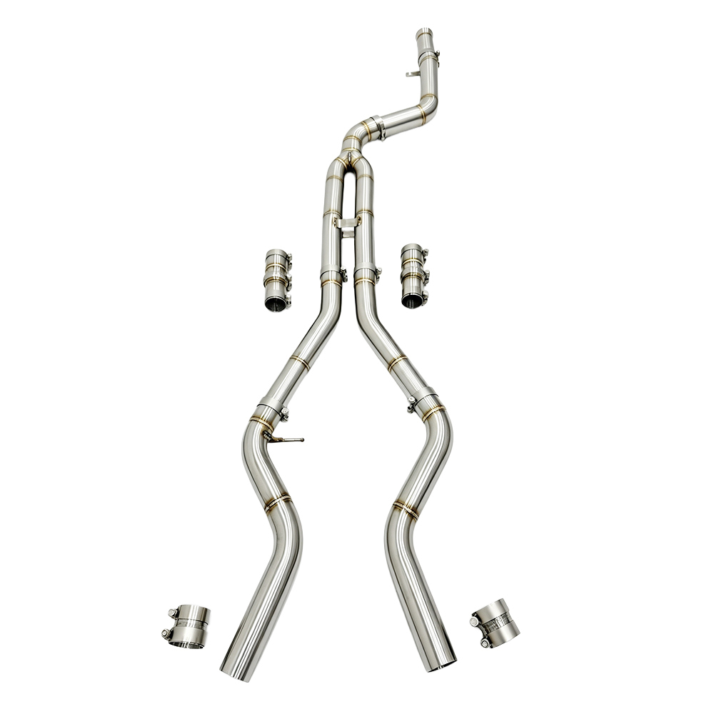 VantaFlow Equal Length Mid Pipe Exhaust System for BMW M240i G42 B58 3.0T 2022-2026 High Performance Stainless Steel Exhaust Pipes