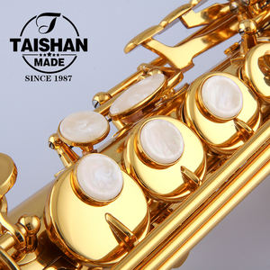 하나의 직선 곡선 마우스피스가 있는 소프라노 색소폰 - Product Image 3