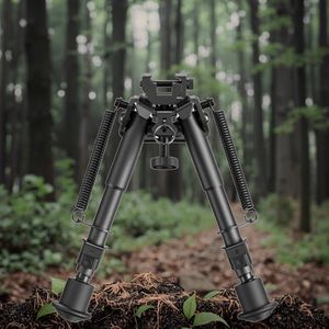 Bípode Táctico CVLIFE de 6 a 9 Pulgadas con Adaptador de Abrazadera Metálica y Montura de 21mm, Accesorios para Caza y Tiro - Product Image 5