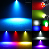 Outdoor 19*15W 4IN1 RGBW LED Moving Head mit IP33 Wasserschutz Bühnenlicht DMX512 Steuerung 8CH/15CH/23CH 10-40 Grad Abstrahlwinkel 5000K