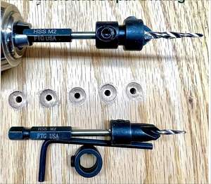 BMV-103 Bomi ชุดดอกสว่านเจาะเหล็กความเร็วสูง6ชิ้นพร้อมรูเจาะรูไม้สกรูเรียว - Product Image 5