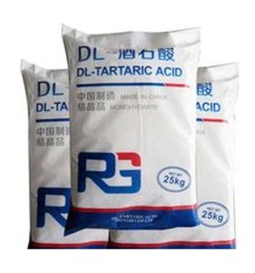 Acide tartrique DL en poudre 99% de qualité industrielle pour additif retardateur et antioxydant - Product Image 3