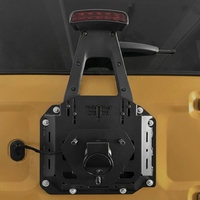 Reforzación de Acero Resistente a la Corrosión para Puerta Trasera de Ford Bronco 2021-2024 4x4 Todoterreno, Soporte para Llanta de Repuesto