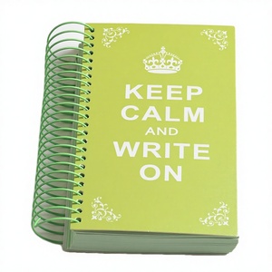 <b>Thick</b> Spiral Bound 100 Sheets Hardcover Cartoon Coil Notebook with Colorful Tearable Loose Leaf Pages for Students - Product Image 2