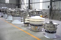 2-lagiges Weizen-Rotations vibrations sieb Edelstahl-Fein vibrations sieb Landwirtschaft liches Vibrationssieb-Mais sieb maschine