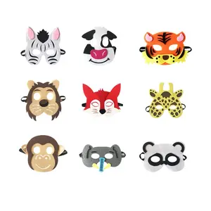 Produttore di feltro maschera wofe volpe panda maschera Favori di Partito Cosplay Maschera per il viso per Adulti Kid