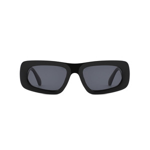 Faelon - Lunettes de soleil rectangulaires rétro étroites et carrées tendance - Product Image 3