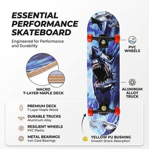 <span class=keywords><strong>ราคา</strong></span>โรงงาน สเก็ตบอร์ดสำหรับเด็ก 80 ซม. สี่ล้อ ดีไซน์สร้างสรรค์ สำหรับกีฬากลางแจ้ง ระดับมืออาชีพ - Product Image 2