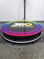 Plateforme rotative automatique 360 pour photomaton Euro STOCK – Machine de photomaton 360 pour événements et locations