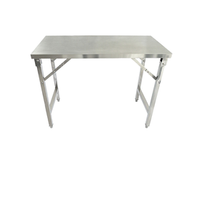 Portable <b>Folding</b> Stainless Steel <b>Workbench</b> Commercial Catering Equipment Kitchen Equipment For Restaurant - Product Image 1