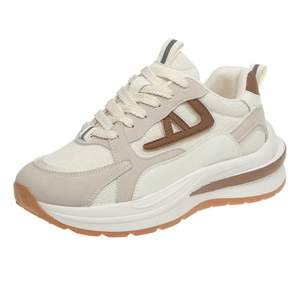 Zapatillas Deportivas Casuales de Moda para Hombre, de Cuero Genuino, con Cordones, Ligeras, Cómodas, para Gimnasio, Malla Transpirable, Primavera, Verano, Invierno - Product Image 4