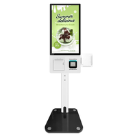Borne de commande automatique murale intelligente pour restaurants et supermarchés, terminal de paiement POS avec SDK, 21,5 pouces